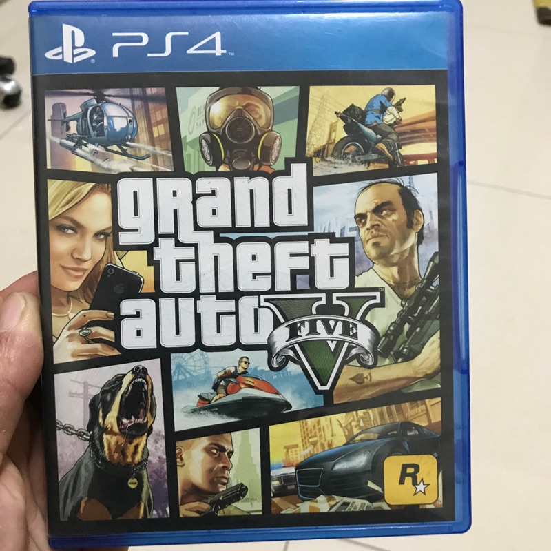 ps4 gta5 中文 二手 遊戲片