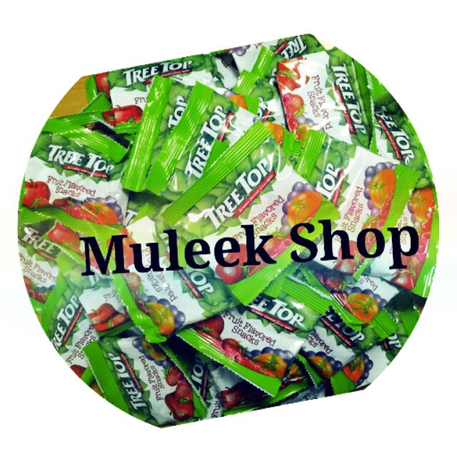 ❤️Muleek Shop❤️試吃價Tree Top六種口味果汁軟糖分裝包