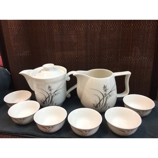 丞漢茗品 水墨蘭 大側杯 茶壺 茶海 鶯歌茶器 茶具 茶道 現貨特價《水墨蘭系列》