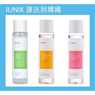 [iUNIK] 維生素玻尿酸化妝水/玫瑰乳酸菌化妝水/茶樹舒緩化妝水
