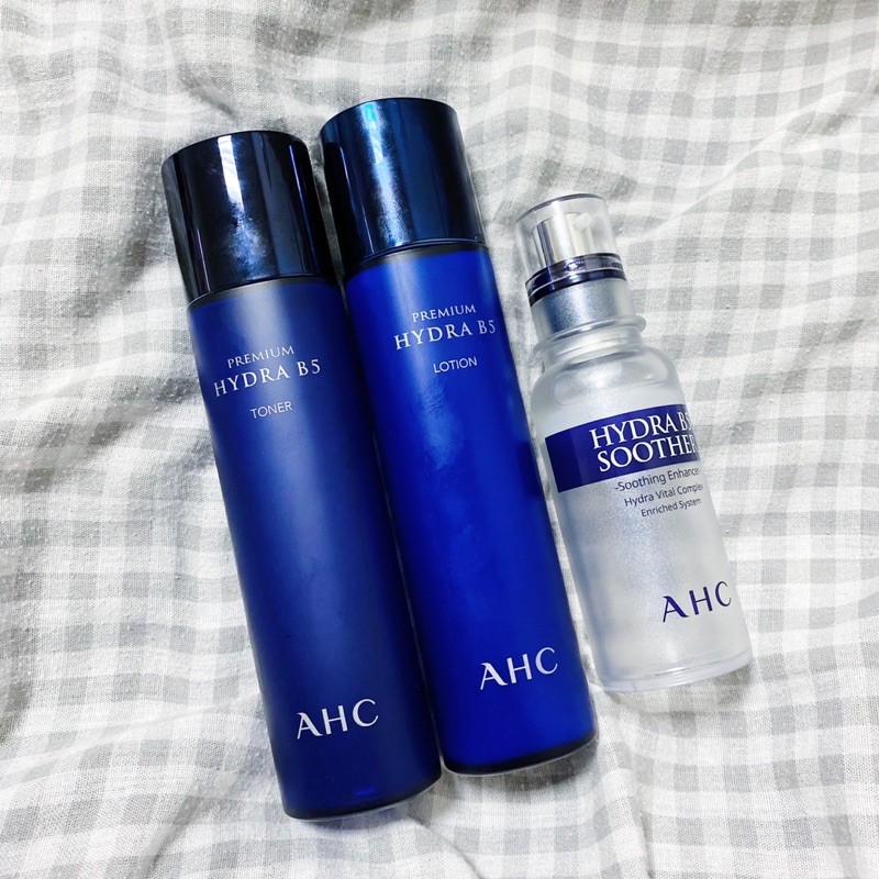 ［ 組合售 ］AHC B5 瞬效保濕系列 化妝水+精華液+乳液