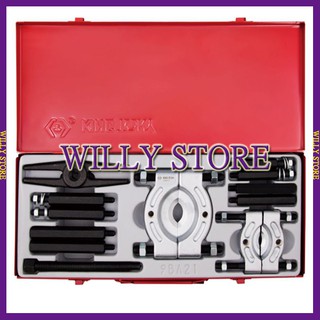 【WILLY STORE】KING TONY 9BA21 12件式 雙盤小型培林拔卸組 汽車修護工具 底盤類