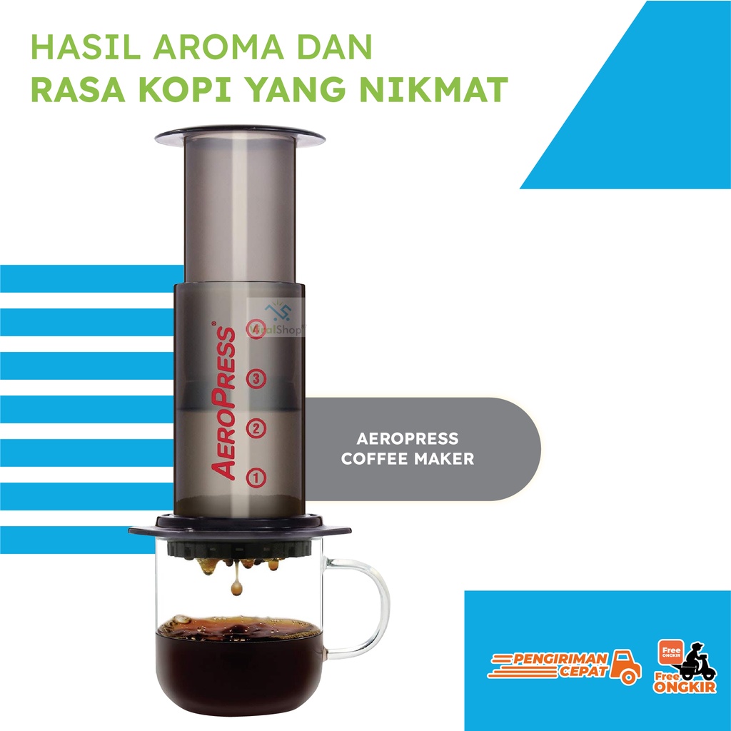 Aeropress 咖啡機氣動壓榨咖啡航空過濾器