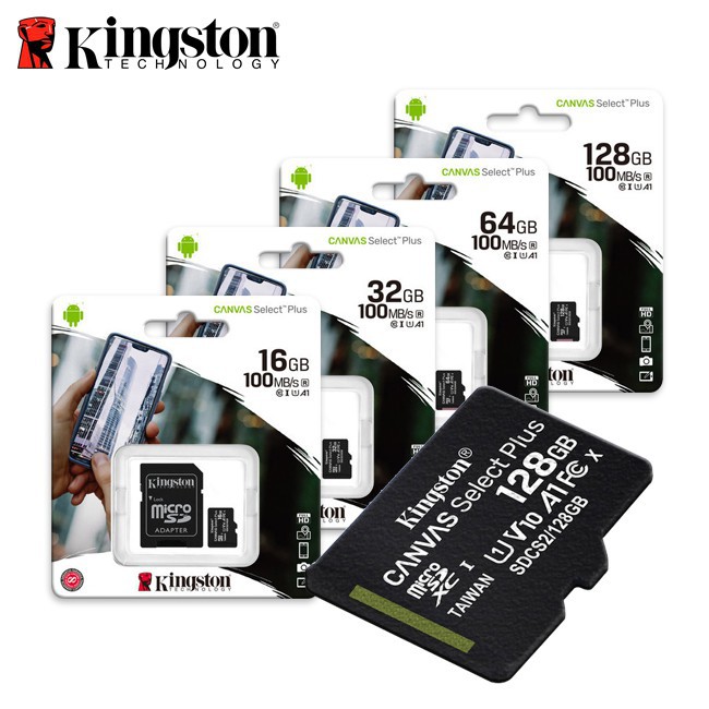 Kingston 金士頓 128G 256G 512G MicroSD 記憶卡 C10 U1 適小米監視器 攝影機