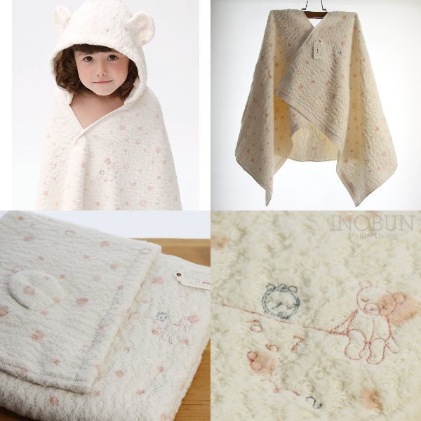 連帽浴巾今治毛巾kontex 有機棉嬰幼兒斗篷連帽包巾浴袍浴巾日本製 蝦皮購物