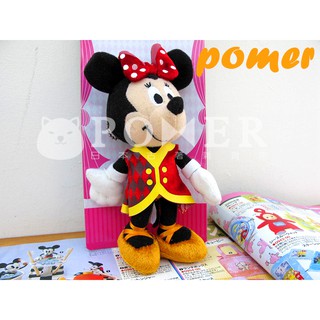 ☆POMER☆日本 一番賞 迪士尼 絕版正品 米妮 蝴蝶結 紅洋裝 娃娃 玩偶 吊飾 生日禮物 聖誕節 情人節 可愛收藏