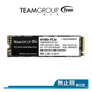 TEAM十銓 MP33 SSD固態硬碟 256G 512G 1TB PCIe3.0 SSD M.2 PCIe Gen3