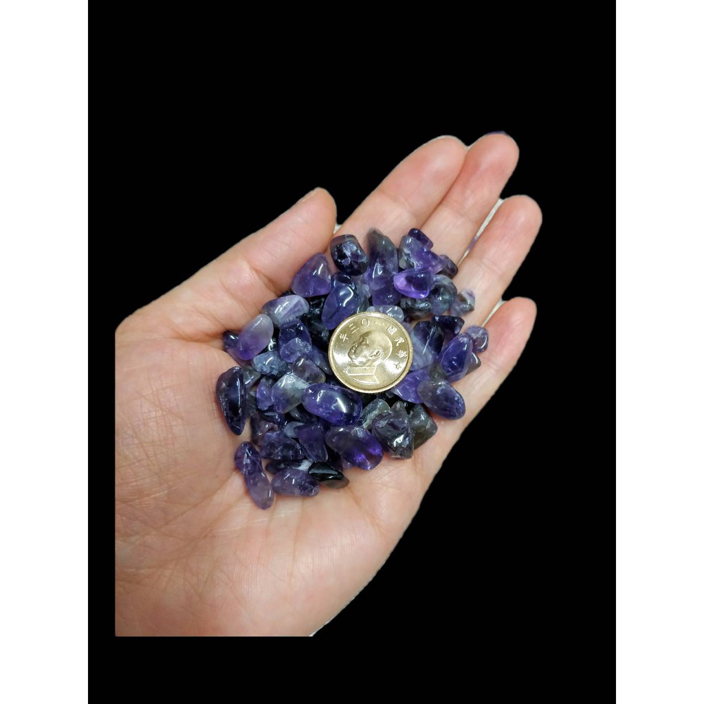 天然優質紫水晶中碎石1000公克裝.優惠價320元