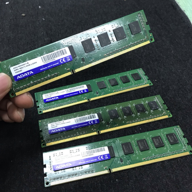 ADATA DDR3 1600 8G記憶體  拆機良品