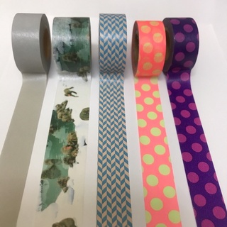 【紙膠帶分裝】Mark’s masté 無地 灰 水玉 編織 deco basic 溫泉 猴子 washi 手帳裝飾