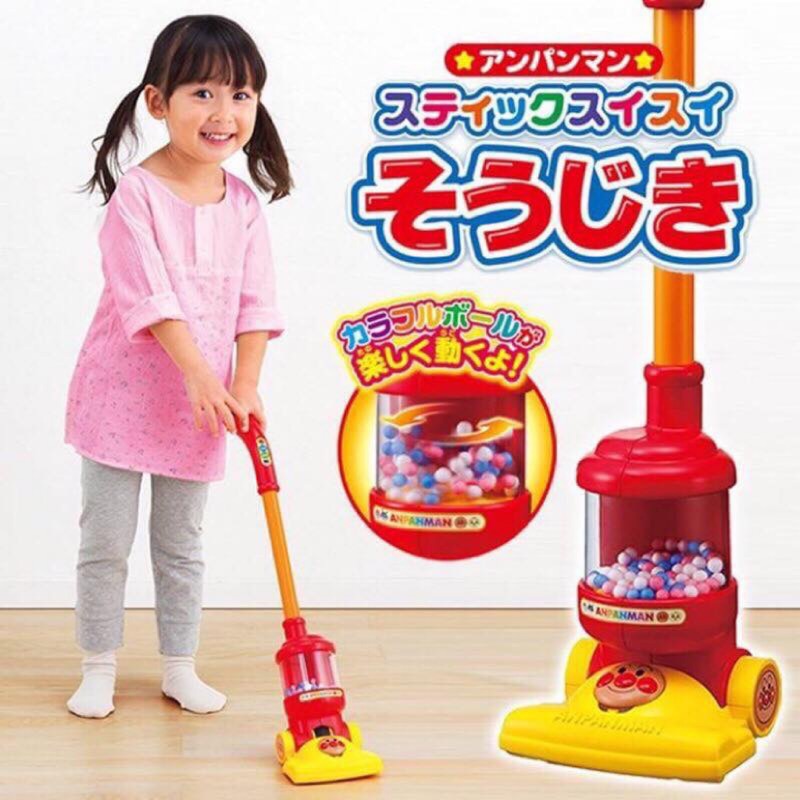 [翹鬍子］日本 麵包超人 anpanman 幼童 吸塵器 玩具