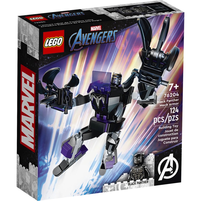 【台南 益童趣】LEGO 76204 黑豹武裝機甲 黑豹機甲 超級英雄系列 Marvel 禮物 正版樂高