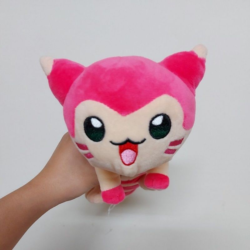 全新正版 Pokemon 寶可夢娃娃 色違大尾立 粉色大尾立 內可彎曲 現貨 45cm 蝦皮購物