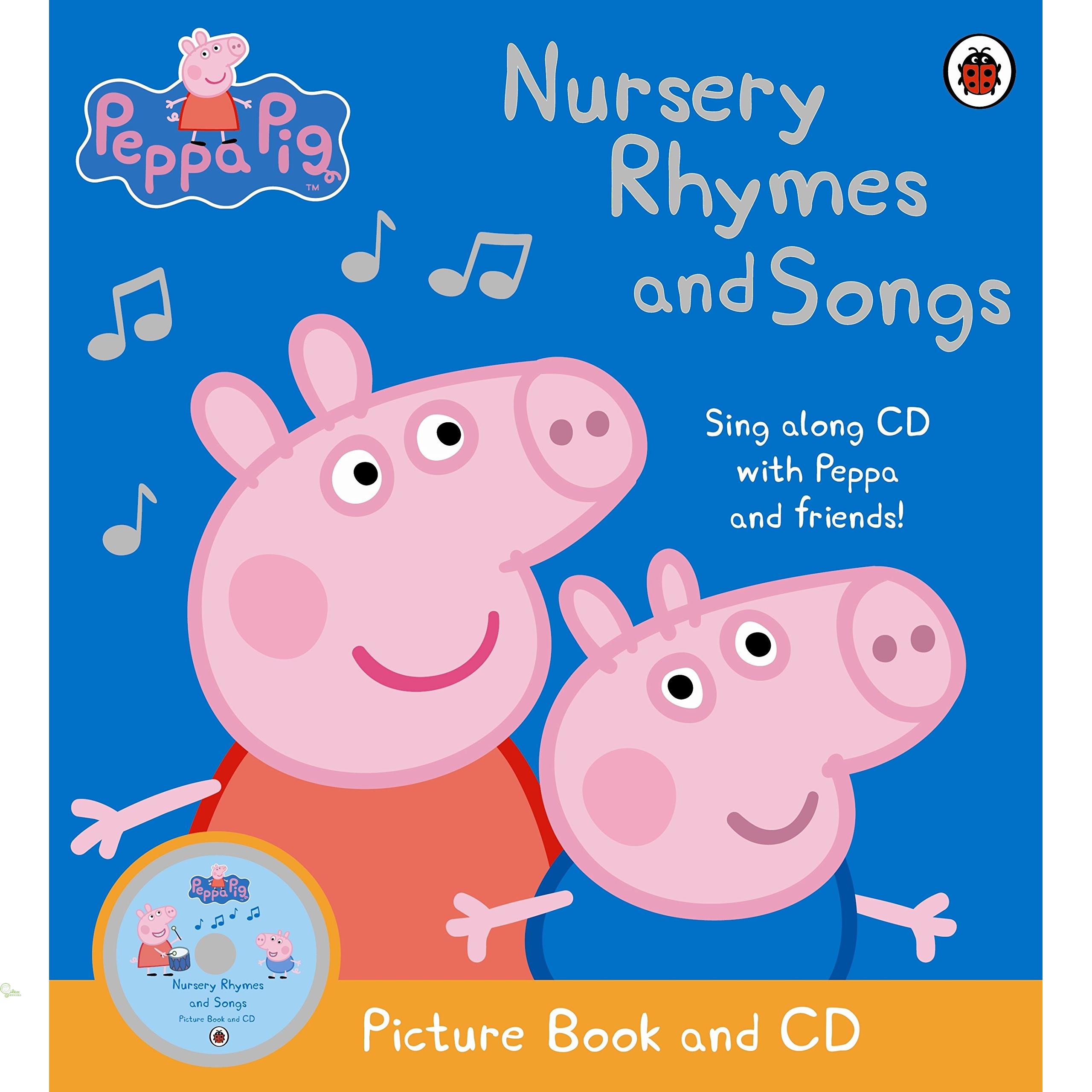 Peppa Pig：Nursery Rhymes And Songs 平裝書附CD