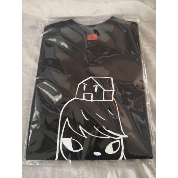 美術館特展奈良美智house on head t恤黑色XS