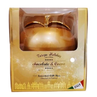 義大利 歐洲假期 金蘋果 綜合精緻巧克力禮盒