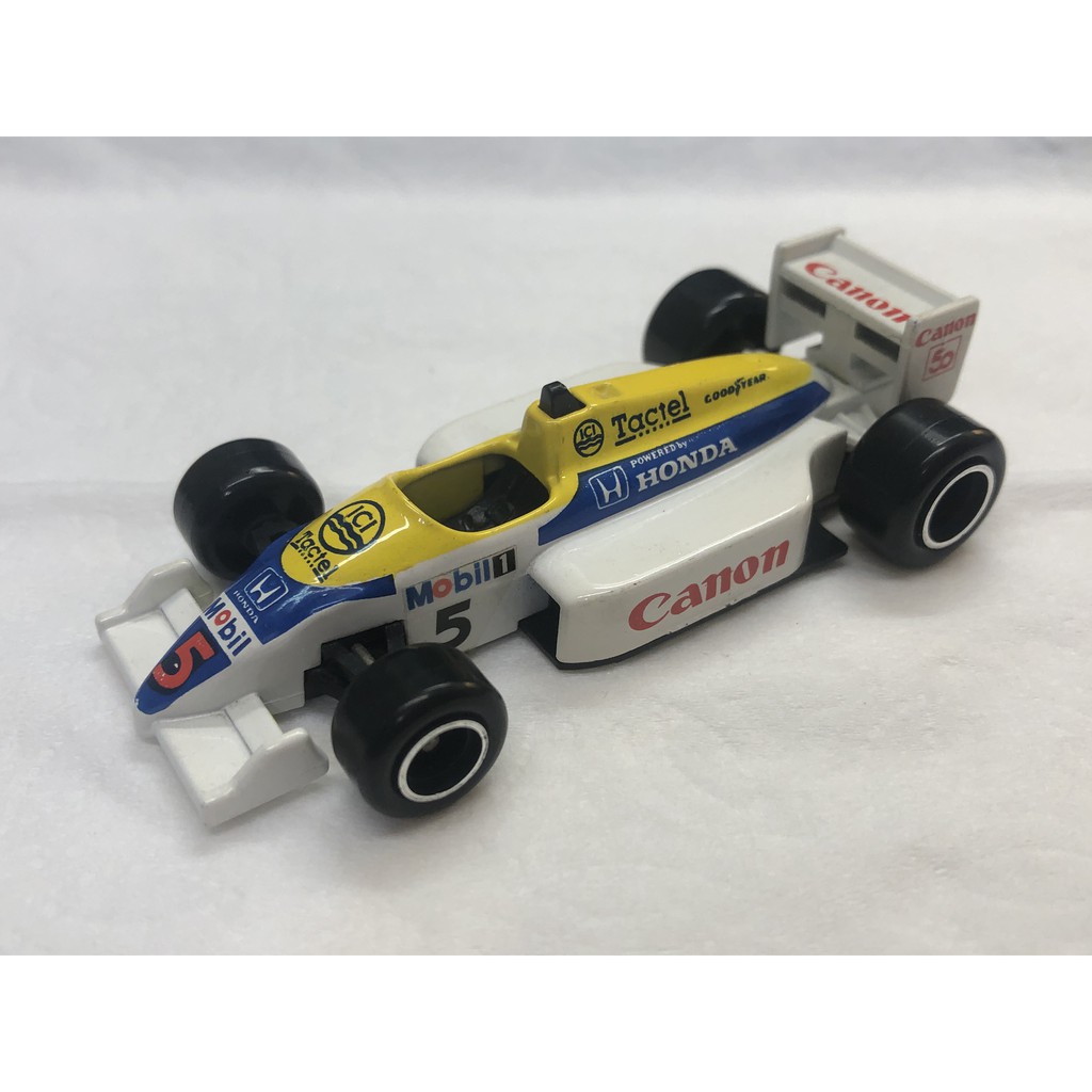 Tomica 日本製 no.62 WILLIAMS HONDA FW11B F1賽車 紅標 絕版 無盒