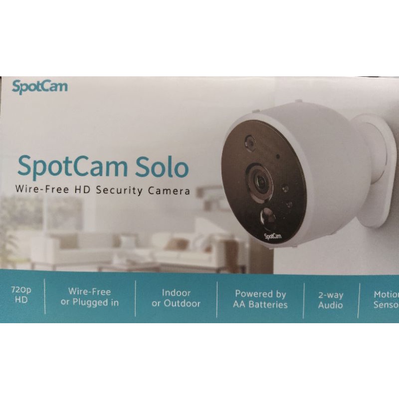 SpotCam Solo 全無線雲端家用WiFi攝影機