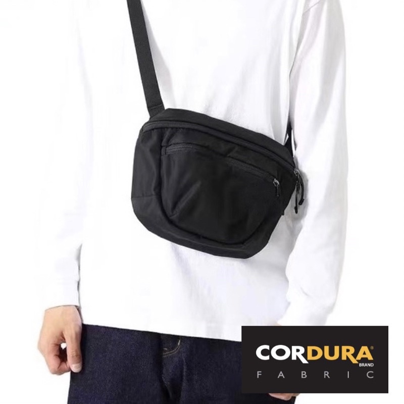 【BIG.K】CORDURA® 防潑水尼龍機能側背包 機能包 斜挎包 工裝 杜邦 登山 胸前包 單肩包 類MAKA 2