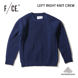 [F/CE] LEFT RIGHT KNIT CREW / Navy (F2002FCMKN0004)