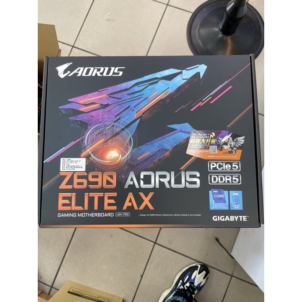 含稅開發票 技嘉 z690 AORUS ELITE Ax主機板 DDR5