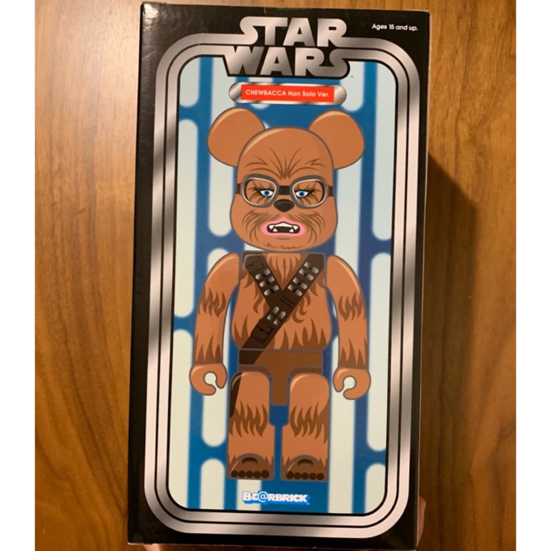 Medicom 100% Bearbrick ~ Star Wars Be@rbrick 2018 Chewbacca Han Solo Ver 