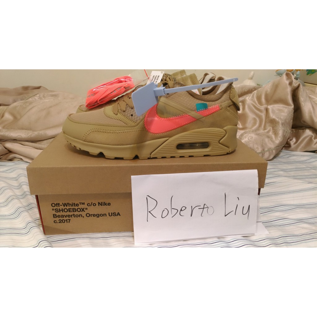 air max 90 off white mango