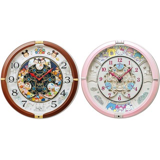 正版日貨 精工 三麗鷗 迪士尼 掛鐘 時鐘 壁掛鐘 音樂整點報時 米奇 Kitty 奇蒂 SEIKO O10051
