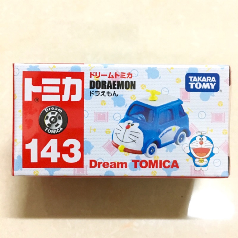 全新多美小汽車TAKARA TOMY Dream TOMICA No. 143 DORAEMON哆啦a夢汽車