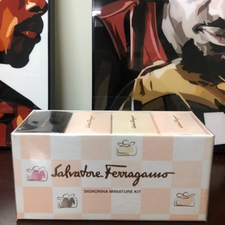 ［Delivery.tw]Salvatore Ferragamo 菲拉格慕小香禮盒