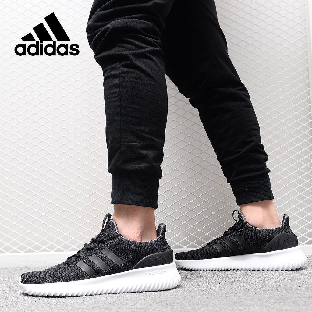 Adidas Cloudfoam Ultimate CG5800 黑白復古鞋慢跑鞋運動鞋正品| 蝦皮購物