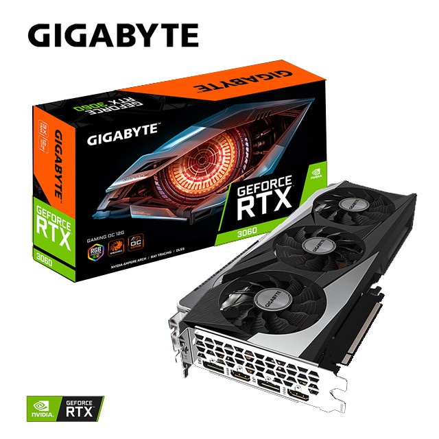 (最低價) Gigabyte 技嘉 RTX 3060 GAMING OC 12G