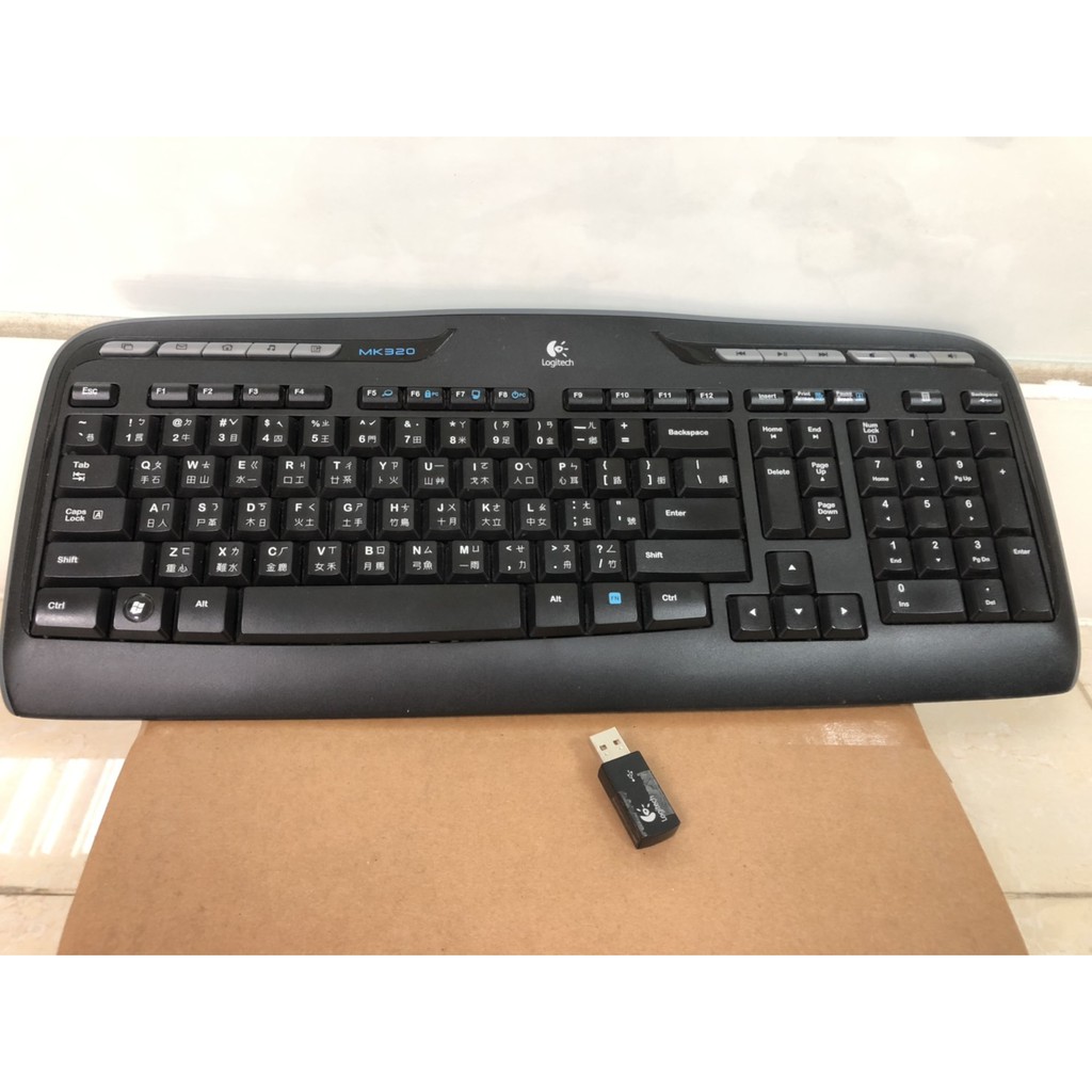 Logitech 羅技 MK320 無線鍵盤