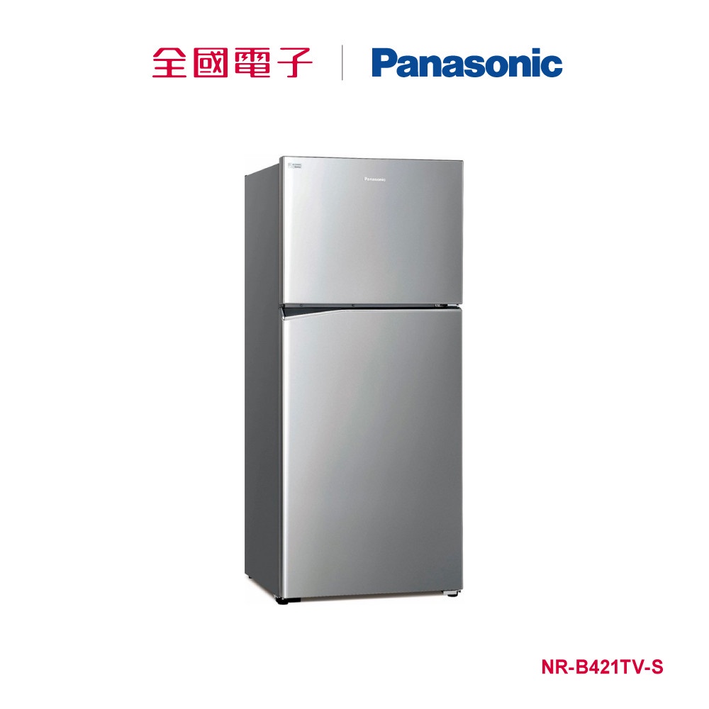 Panasonic 422L雙門變頻鋼板冰箱  NR-B421TV-S 【全國電子】