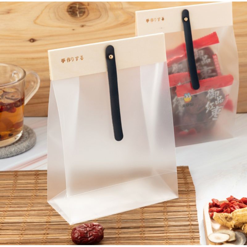 🎉My 盒子🎉  創意木質包裝袋 日系小清新風格 瑪德蓮、牛軋糖包裝袋