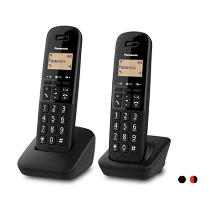 【通訊達人】國際Panasonic DECT數位無線電話雙手機組(兩色可選) KX-TGB312TW/KX-TGB312