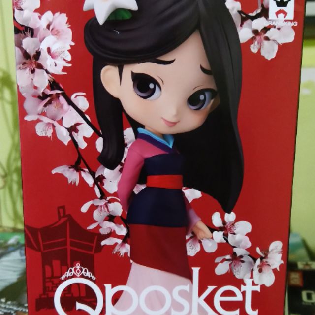 日版 迪士尼 公主 Qposket 花木蘭 單售原色木蘭