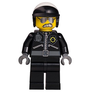 玩樂趣 LEGO樂高 70802 玩電影系列 Bad Cop 二手人偶(tlm056)