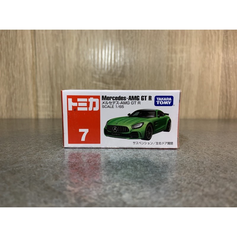 TOMICA 多美 小汽車 No.7 賓士 Mercedes-AMG GTR 日本帶回