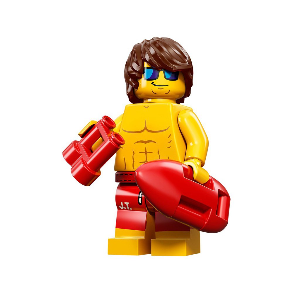 LEGO 71007 7號 救生員 人偶包 Lifeguard (無外袋)