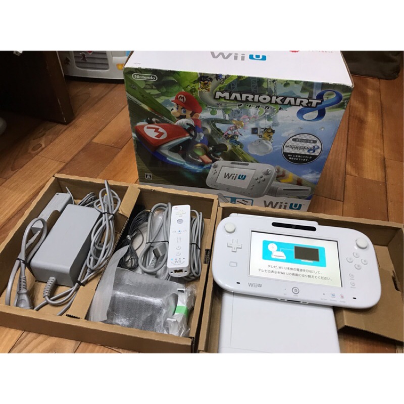 Wiiu 主機32gb Wii U 日版 Gamepad控制器 支援wii遊戲送手把可改機固化switch可參考 蝦皮購物