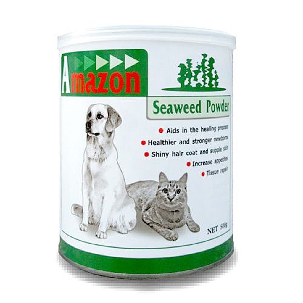 米可多寵物精品 Amazon愛美康天然犬貓海藻營養粉海藻粉200g另有500g