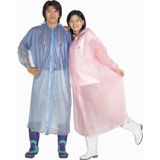 三和牌 QQ塑膠前開式雨衣 半開式雨衣 塑膠套裝雨衣 連身雨衣 輕便雨衣