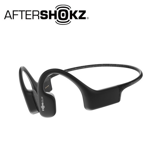 【AFTERSHOKZ】 XTRAINERZ AS700骨傳導MP3運動耳機-曜石黑