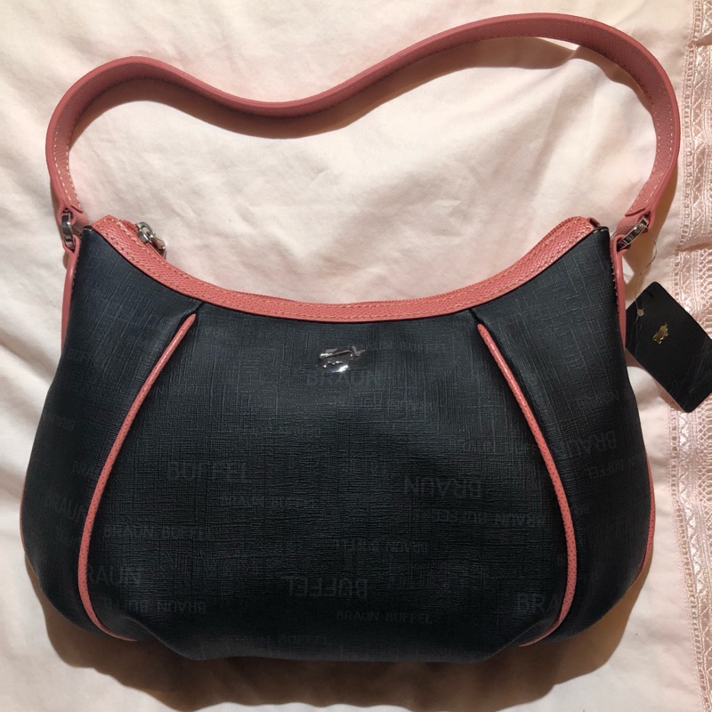 【BRAUN BUFFEL】德國小金牛肩背包（全新有吊牌）