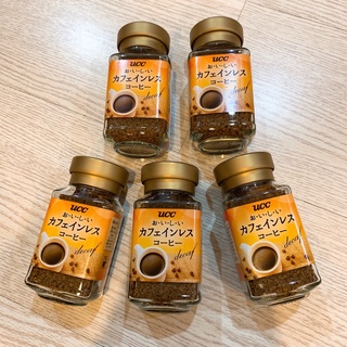 🍎現貨🍎日本 UCC 上島咖啡 低咖啡因 即溶咖啡 45g 咖啡粉 咖啡因減少97% 隨身瓶 無咖啡因