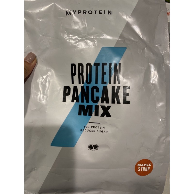 myprotein pancake mix高蛋白鬆餅粉楓糖口味500g