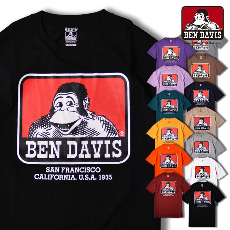 BEN DAVIS ORIGINAL LOGO TEE 經典 猿人 短袖 T恤 短T 15色