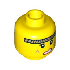 【樂高大補帖】LEGO 樂高 黃色 Roxxi臉【6261738/47818/3626cpb2333/70840】