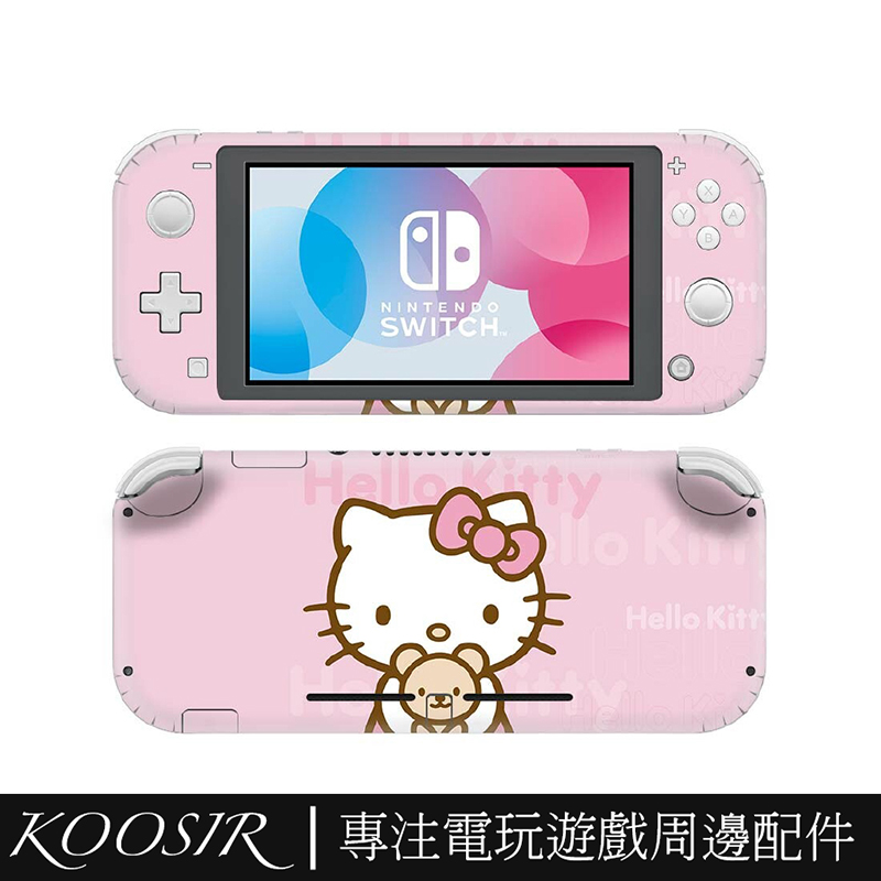 凱蒂貓 任天堂 Switch Lite 貼紙 痛貼 痛機貼 手柄貼 保護貼 Switch Lite 保護貼紙